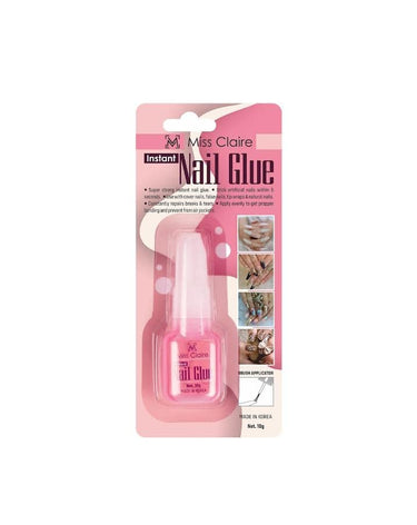 Miss Claire Nails Glue, Clear, 10 Grams, 10 g